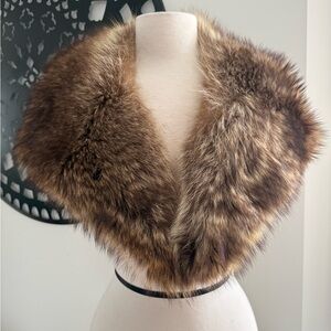Raccoon Fur Collar